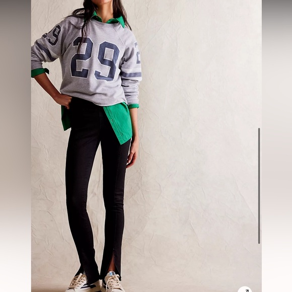 We The Free 83% Cotton Double Dutch Slit Skinny Pull On Stretch Jeans NWT Size M - Picture 2 of 16